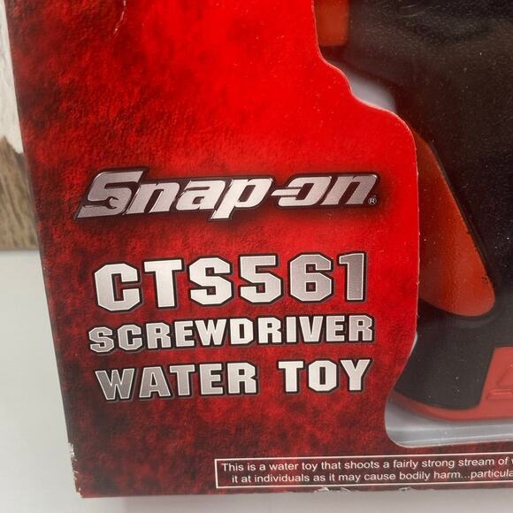 Snap On Tools CTS561 Screwdriver Water Gun Toy BRAND NEW Outdoor Summer Pool - Picture 6 of 6